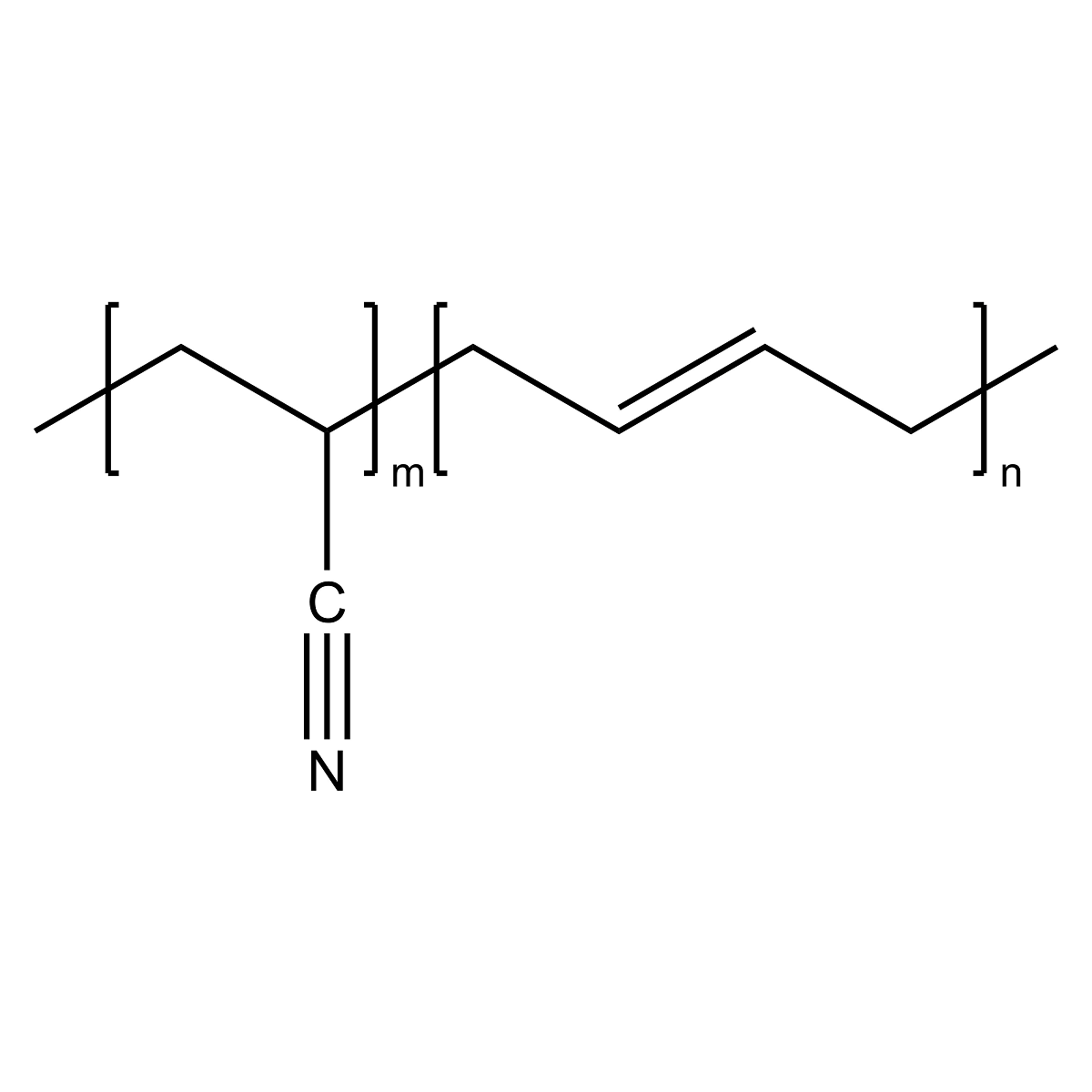 Acrylonitrile/butadiene copolymer