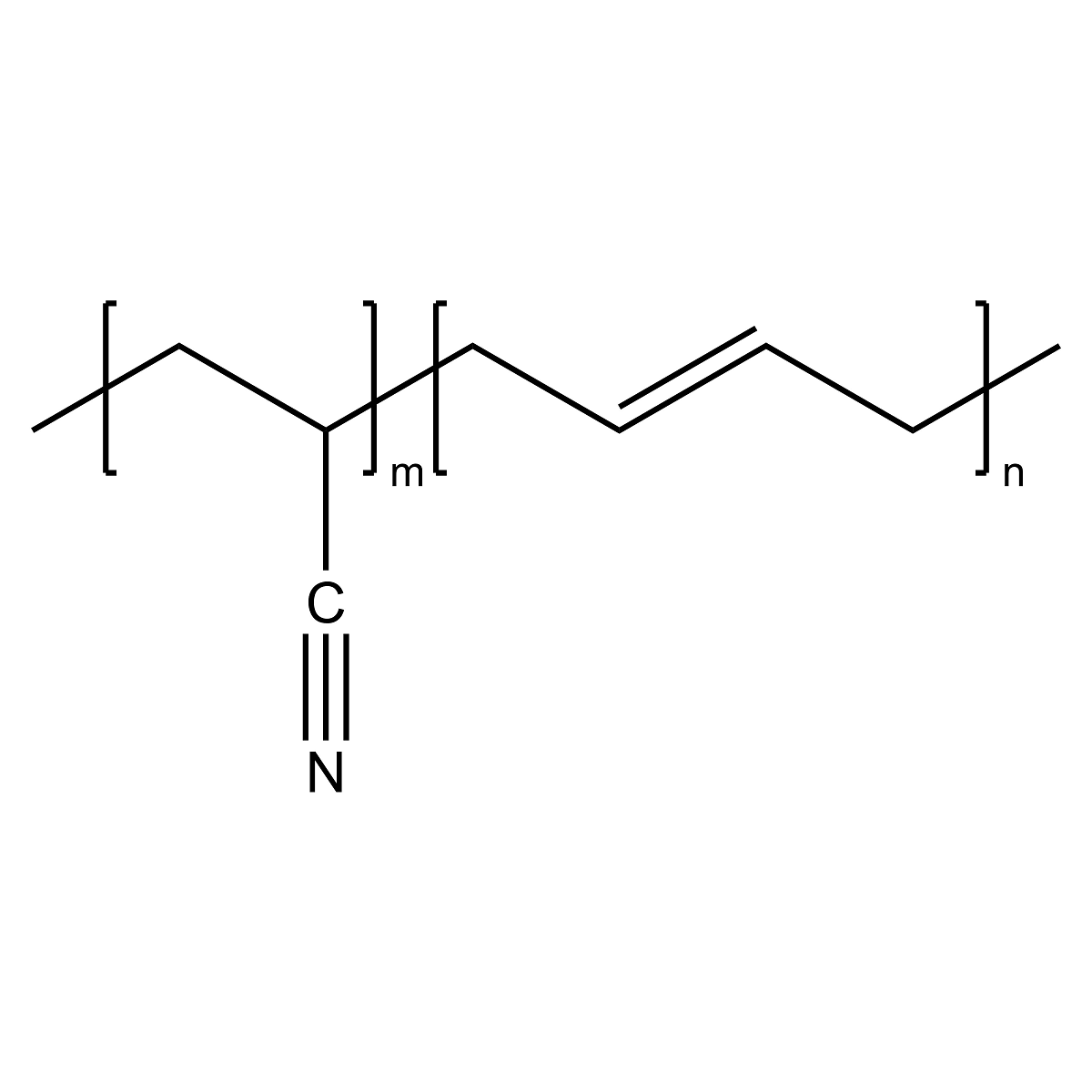 Acrylonitrile/butadiene copolymer